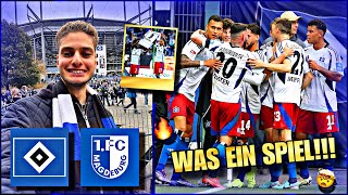 31 HSV RASIERT MAGDEBURG 🤯 MEGA STIMMUNG 🔥  Hamburger SV vs 1FC Magdeburg  Stadionvlog  MIDO [upl. by Franckot]