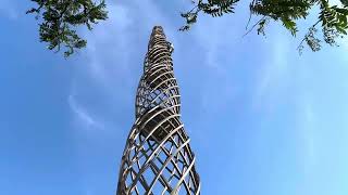 Pylons by Martin Puryear Battery park city NYC [upl. by Melleta]