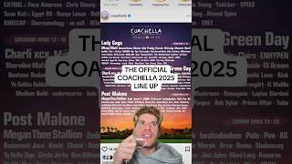 Coachella 2025 Lineup just dropped 😱 [upl. by Ytnom932]