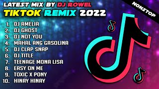 New 🌟 BEST TIKTOK DISCO REMIX 2022 🔥 DJ ROWEL  March 2022 [upl. by Komarek]