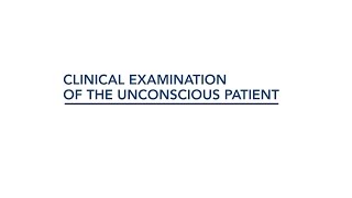 1 Clinical examination of the unconscious patient – Dr Manoj Saxena [upl. by Pomfrey]