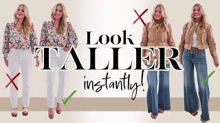 15 Simple Style Tips To INSTANTLY Look Taller This Spring amp Summer If You Are Petite GameChanging [upl. by Aihsyt]