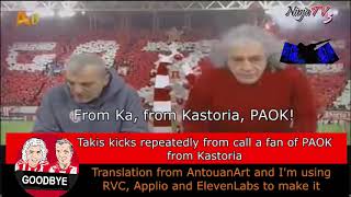 From Kastoria PAOK ai greek tsoukalas parody [upl. by Shem]