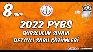 2022 PYBS Bursluluk Sınavı Fen Bilimleri Detaylı Soru Çözümleri [upl. by Ahsenac]