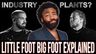 Childish Gambino  Little Foot Big Foot Lyrics Explained Controversy and Analysis [upl. by Jeffries445]