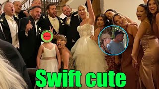 Taylor Swift attracts all eyes as she poses for the cameras at her cousins wedding in Tennessee [upl. by Anitsua]