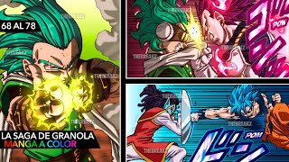 Dragon Ball Super LA SAGA DE GRANOLA Manga a Color  11 Capítulos RESUMEN EN 1 VIDEO [upl. by Akaya]