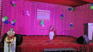 Aigiri Nandini song performance by Saanvi Sharma [upl. by Aoh]