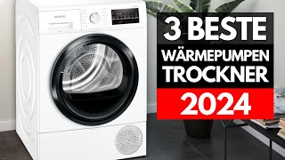 Beste WÄRMEPUMPEN TROCKNER 2024  Top 3 Wärmepumpentrockner Vergleich [upl. by Ydnir]