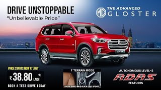 quotMG Gloster 2025 Review The Ultimate Luxury SUV with Advanced Tech amp OffRoad Powerquot [upl. by Cowie]