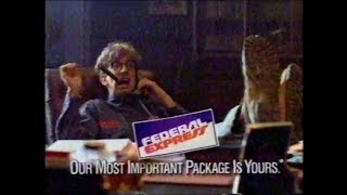 1993  Federal Express  Lets Do Lunch with Andy Dick Commercial [upl. by Suhpesoj628]