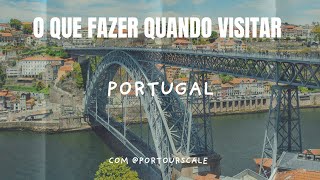 Sugestões Para Turistar em Portugal com a Portourscale viagem turismoportugal portugal brasil [upl. by Jaddan187]