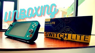 Orzly Nintendo Switch Lite Essential pack  Unboxing [upl. by Anelis]