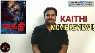 Kaithi 2019 Movie Review by Filmi craft Arun  Karthi  Narain  Lokesh Kanagaraj [upl. by Swords950]