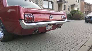 Ford Mustang 1965 Arvinode Exhaust Sound [upl. by Harutek]