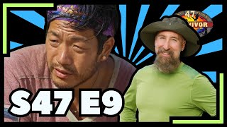 Survivor 47  Episode 9 Recap amp Review wMIKE GABLER Winner of Survivor 43 [upl. by Olgnaed]