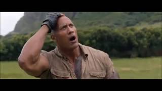 Jumanji Welcome to the Jungle  Dwayne Johnson Smolder Scenes [upl. by Mae224]