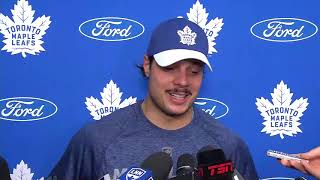 Auston Matthews  Morning Skate  September 20 2019 [upl. by Langelo]