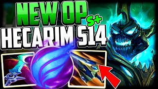 HECARIM IS A 1v9 MACHINE WITH NEW ITEMS Best BuildRunes Hecarim pre Season 14  League of Legends [upl. by Aljan]