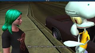 GTA San Andreas with Prilly Latuconsina Mission 3  Ryder Squidward [upl. by Kauffmann]