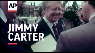 Jimmy Carter  1977  Movietone Moment  22 December 2023 [upl. by Ellehsyt886]