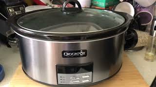 Crock Pot Large 8 Quart Programmable Slow Cooker Review Effortless Meals That Come Out Perfect [upl. by Aneerbas901]