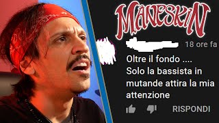 I COMMENTI PEGGIORI SOTTO IL VIDEO DEI MANESKIN [upl. by Stortz]