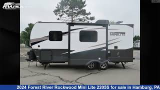 Beautiful 2024 Forest River Rockwood Mini Lite Travel Trailer RV For Sale in Hamburg PA  RVUSAcom [upl. by Britton]