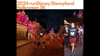 2024 runDisney Disneyland Halloween 5K [upl. by Jary]