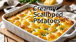 I Made Scalloped Potatoes Without A Recipe [upl. by Shaddock354]