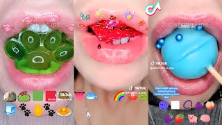 2 HOUR  Satisfying Lips Eating ASMR CHALLENGE TikTok Videos Compilation 2024 [upl. by Sedberry925]