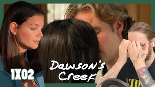 WHAT AM I WATCHING  Dawsons Creek 1X02  Dance Reaction [upl. by Noitna630]