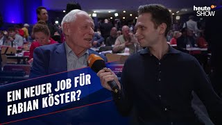 Fabian Köster will Wagenknechts SocialMediaManager werden  heuteshow vom 02022024 [upl. by Ijic]