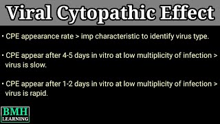 Viral Cytopathic Effect  Cytopathic Effects  CPEs [upl. by Sheela]