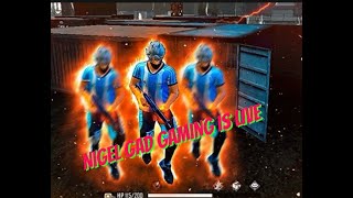 🔴NIGEL GAD GAMING IS LIVE NOW FREE FIRE 4v4 2v2 [upl. by Leroj584]