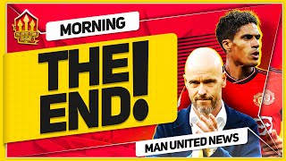 BROKEN Varane and Ten Hag FALLOUT Man Utd News [upl. by Enomas]