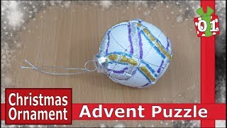 Advent Puzzle N°01 The Christmas Ornament [upl. by Aleik]