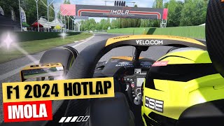 F1 2024 Imola  Lando NORRIS McLaren HOTLAP 🔥 Onboard [upl. by Romano]