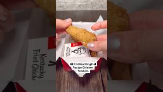 KFC’s Original Recipe Tenders kfc chicken chickentenders friedchicken fastfood [upl. by Nnyleuqaj731]