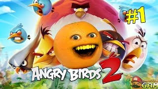 Annoying Orange Plays  Angry Birds 2 1 [upl. by Lledal]