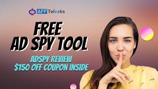 Adspy review  Adspy Coupons  Free Trial  150 OFF Coupon Inside adspy [upl. by Meikah]