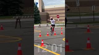 Unicycle Slalom at Unicycle World Championships 2024 [upl. by Lenni]