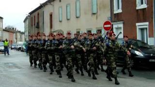 Remise des Fourragères 8èRPIMA 29012010 [upl. by Lytton]