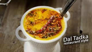 Restaurant Style Dal Tadka Recipe  Authentic Easy amp Tasty Daal  CookingShooking [upl. by Leirvag]