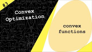 Lecture 3  Convex Functions  Convex Optimization by Dr Ahmad Bazzi [upl. by Spurgeon]