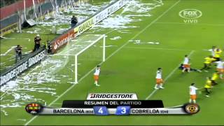 Barcelona 4  3 Cobreloa Copa Sudamericana 2012 [upl. by Kleinstein]