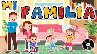 MI FAMILIA 🎶👨‍👩‍👦‍👦🎶  Canción con pictogramas [upl. by Ann]