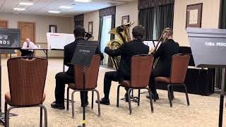 2024 OSSAA State Solo and Ensemble Contest Low Brass Trio with Jakob Elijah and Elijah [upl. by Ernie]