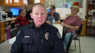 Ingleside police officer keeping community seniors active and happy [upl. by Atnod102]