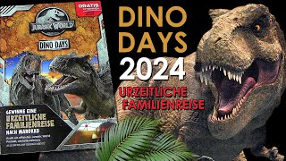 Jurassic World ™ Dino Days 2024 Urzeitliche Familienreise  alle Infos amp Dinosaurier Merchandise [upl. by Heall]